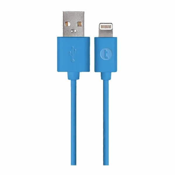 Taks 5DK34M Mavi İPhone Şarj Kablosu