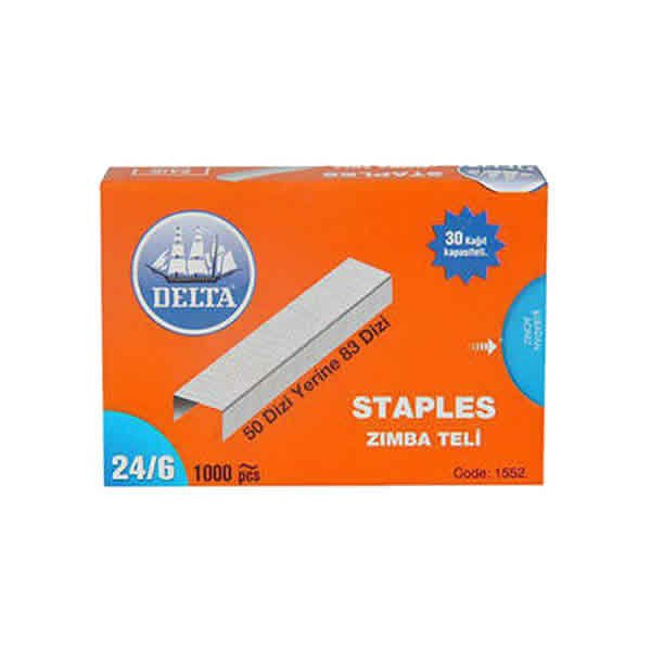 Delta 1552 24/6 Beyaz Zımba Teli