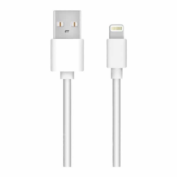 Taks 5DK34B Beyaz İPhone Şarj Kablosu
