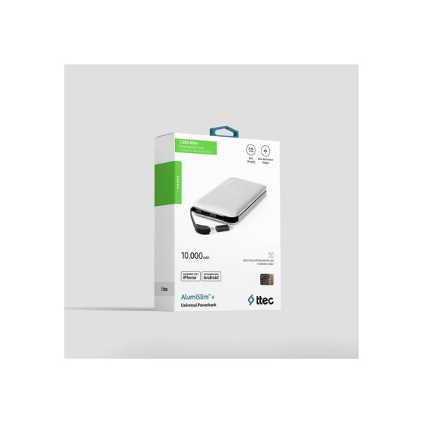 Ttec 2BB154UG Yeni 10000 Alumslim Uzay Grisi Powerbank