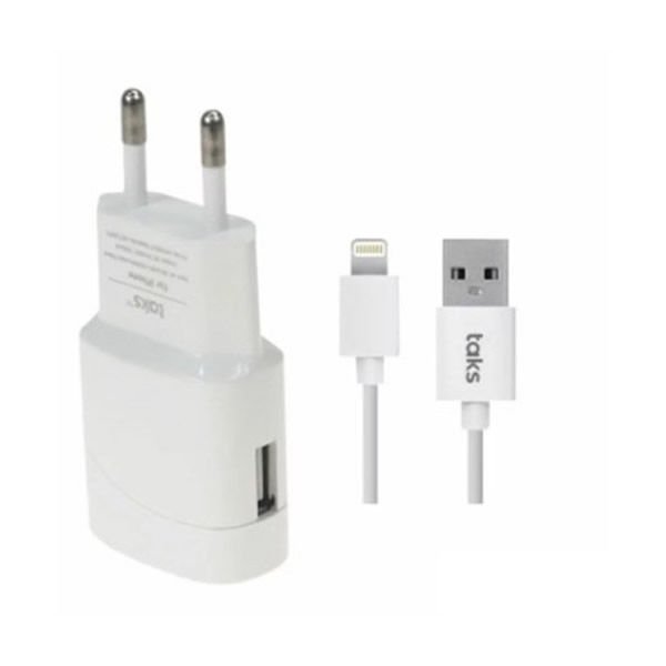 TAKS 5TS01LB 1,5 AMP İPHONE SEYAHAT ŞARJ ALETİ