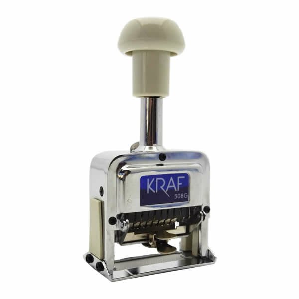 Kraf 508G 8 Haneli Otomatik Numaratör Boş Kaşe