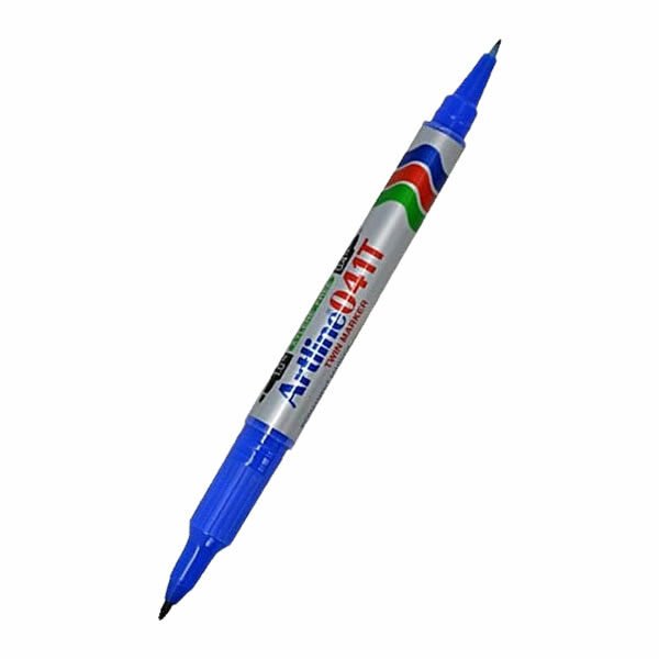 Artline 041T Twin Mavi Markör Kalem