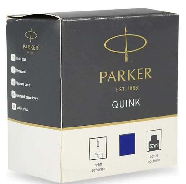 Parker 57 ml Mavi Quink Dolma Kalem Mürekkebi