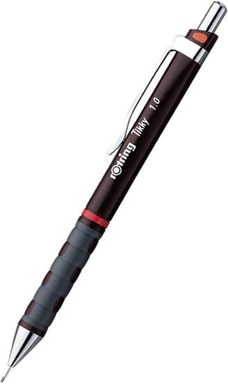Rotring Tikky 1,0 mm Bordo Mekanik Kurşun Kalem