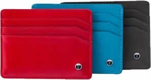 Scrikss DR-3104-C2 Soft Kırmızı Deri Kredi Kartlık