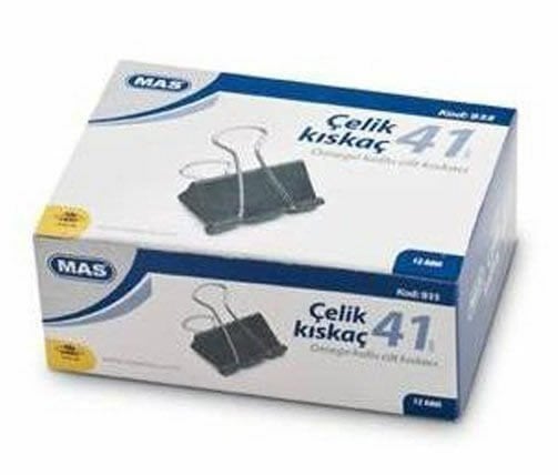Mas 935 41 mm 12 li Siyah Omega Çelik Kıskaç