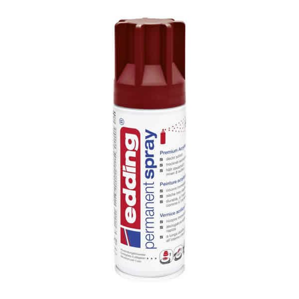 Edding 5200 Permanent Purple Red Mat Akrilik Sprey Boya