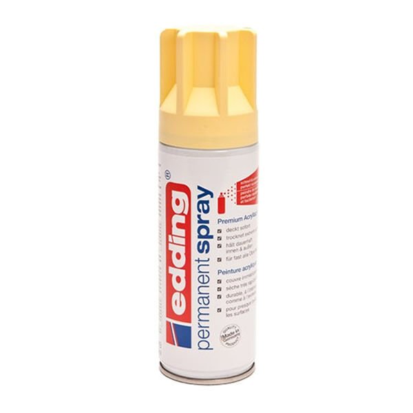 Edding 5200 Permanent Pastel Yellow Akrilik Sprey Boya
