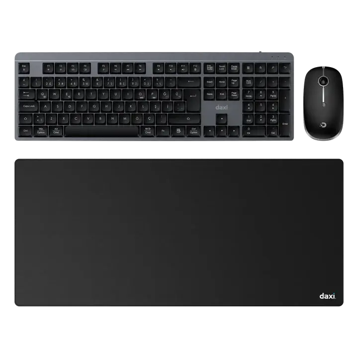 Daxi MK650 Siyah Mekanik Klavye Mouse Seti