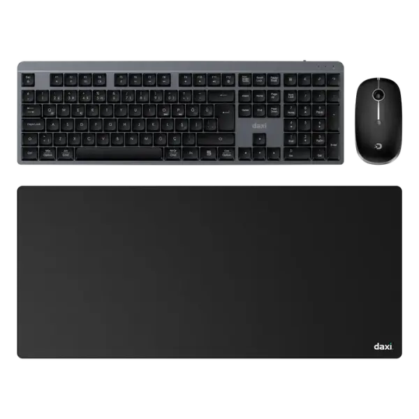 Daxi MK650 Siyah Mekanik Klavye Mouse Seti