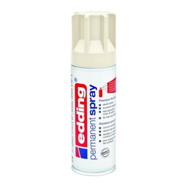Edding 5200 Permanent Cream White Akrilik Sprey Boya