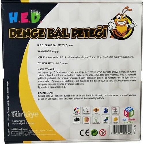 HOBİ 227 DENGE BAL PETEĞİ