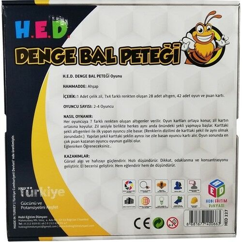 Hobi 227 Denge Bal Peteği