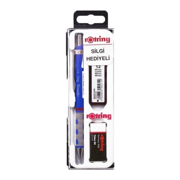 Rotring T07 Tikky & Uç & 0,7 mm Mavi Versatil Kalem Seti