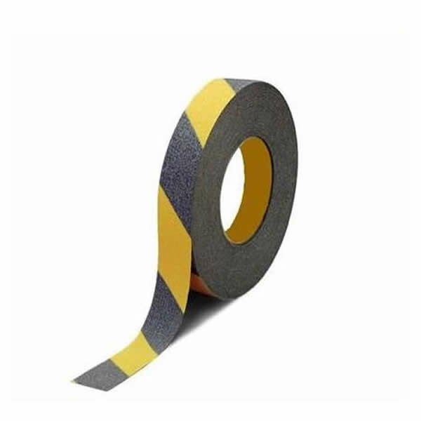 Mas 2659 50mm x25mt Sarı-Siyah Kaydırmaz Bant