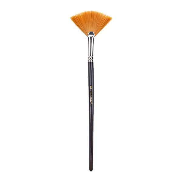 Brons BR-607 145Y Serisi No:10 Yelpaze Fırça