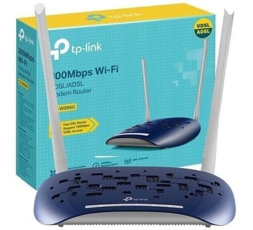 Tp-Link TD-W9960 300 Mbps 4 Port ADSL2+/VDSL Kablosuz Fiber Modem