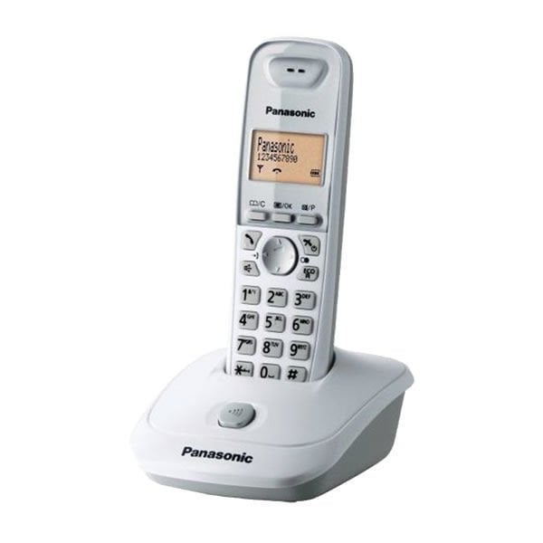 Panasonic KX-TG2511 Beyaz Telsiz 50 Rehber Dect Telefon