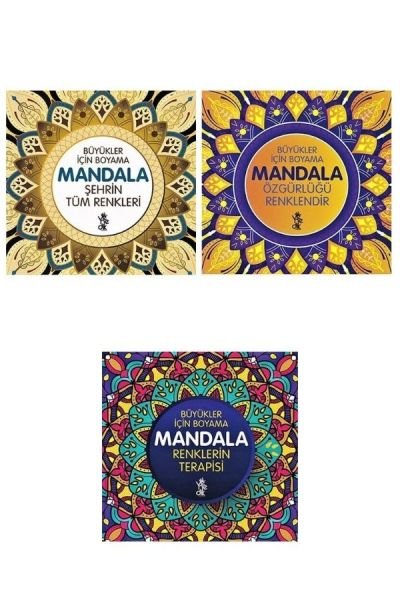 Venedik Yayınları Özgürlüğü Renklendir Büyükler İçin Mandala