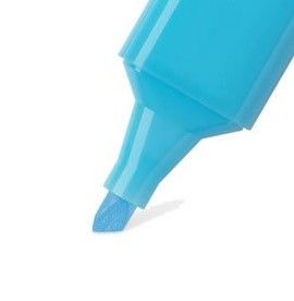 Faber-Castell 1546 Mavi Pastel Fosforlu Kalem