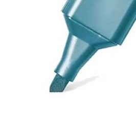 Faber-Castell 1546 Metalik Mavi Fosforlu Kalem