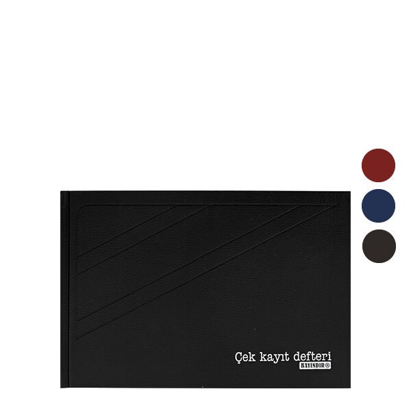 Bayındır BCK1240 12x17 240 Yaprak Çek Kayıt Defteri