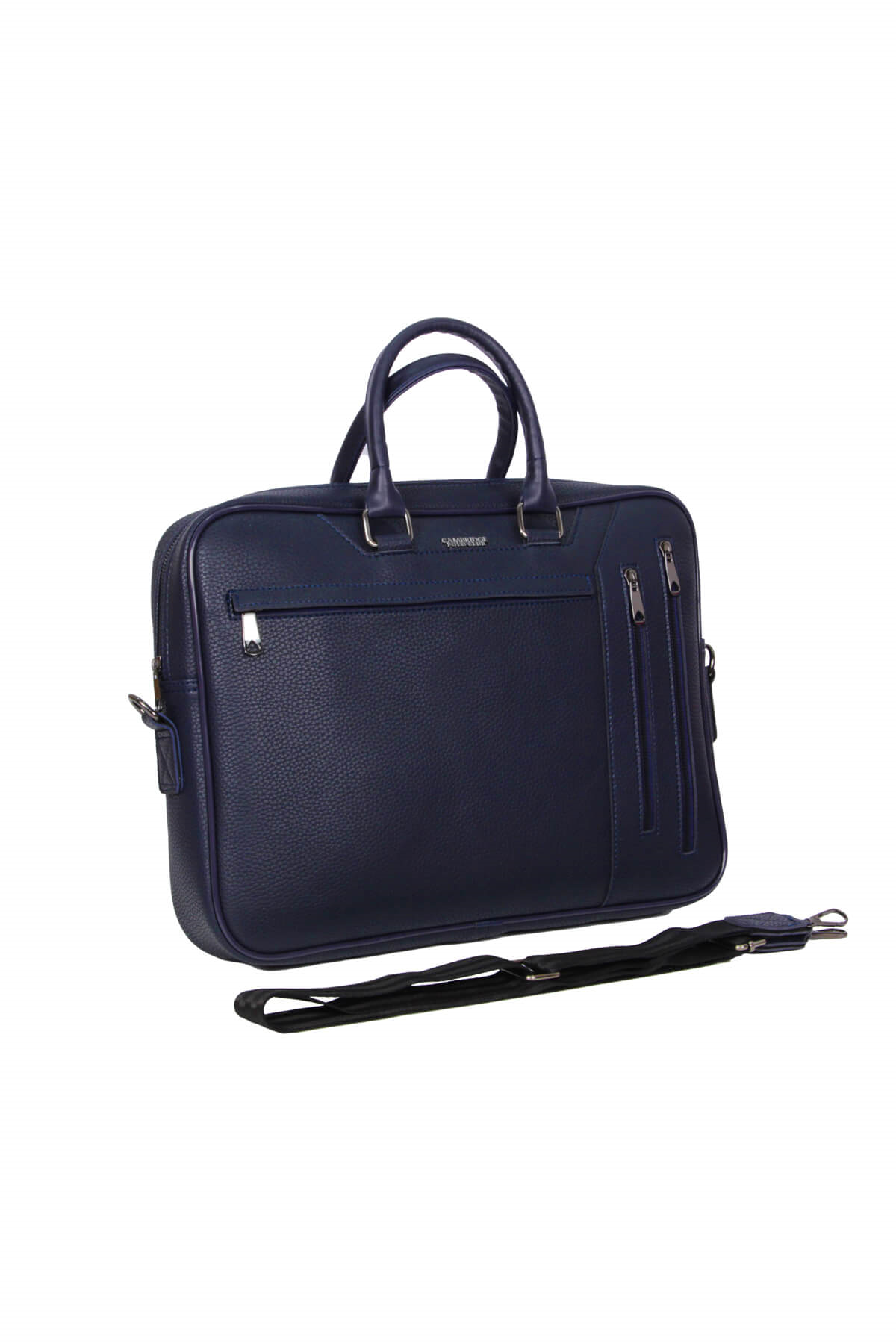 CAMBRİDGE POLO CLUB 50072-004 LACİVERT SUNİ DERİ EVRAK ÇANTASI