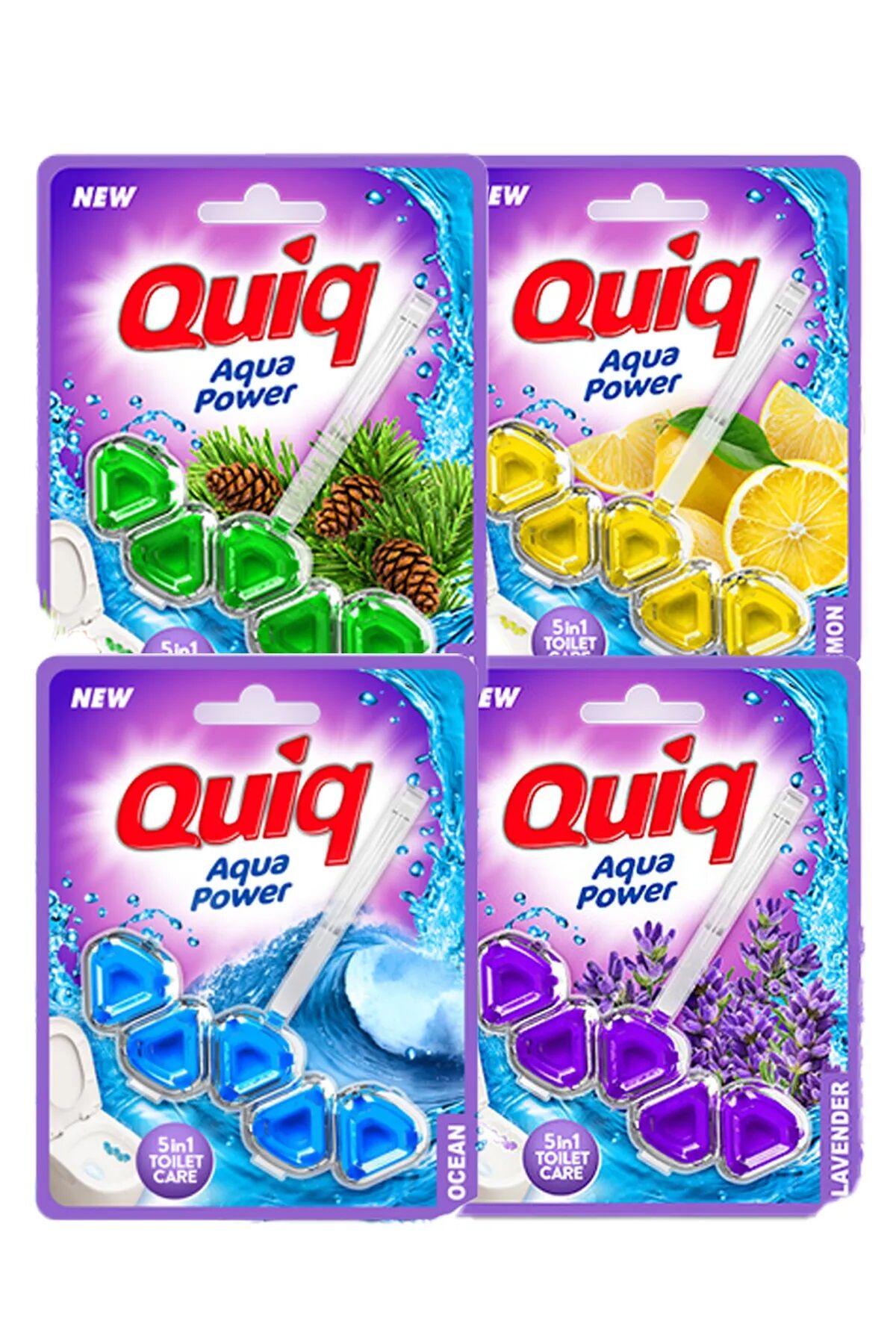 Macromax Quiq 2 Li Limon Esintisi Koku Giderici Klozet Bloğu