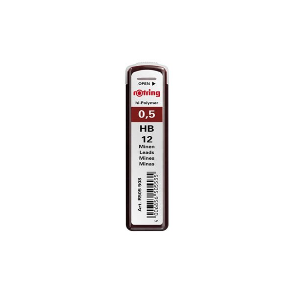 Rotring Hi-Polymer 0,5 mm 2B Kurşun Kalem Ucu