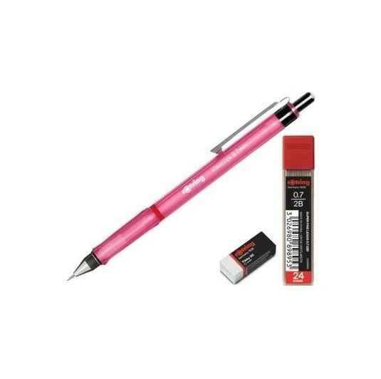 Rotring Visuclick 0,5 mm Min Silgi 3'lü Okul Seti