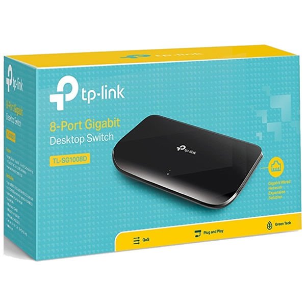 Tp-Link TL-SG1008D 8 Port 10/100/1000 Swıtch