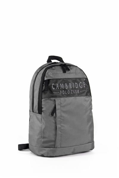 Cambridge 2105 Gri Polo Sırt Çantası