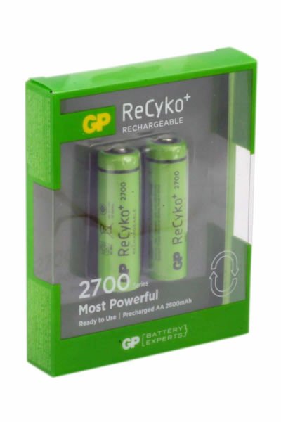Gp 270AAHCEMTR-2GB 2600 Mah Recyko Nı-Mh 2 li Şarjlı Pil