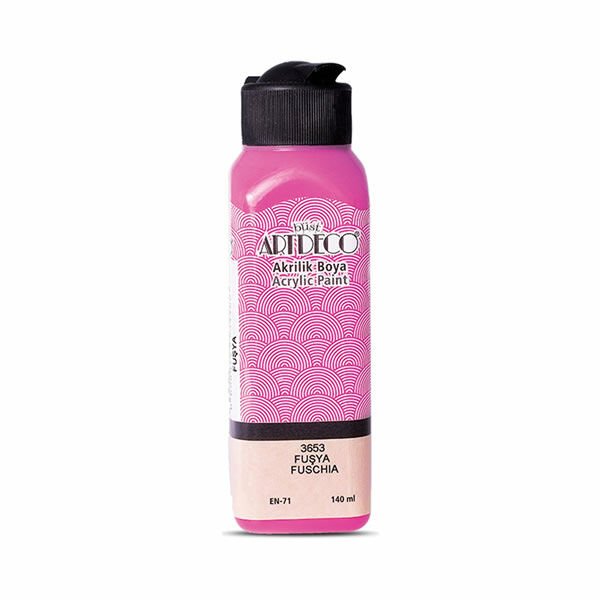 Artdeco 3653 140 ml Fuşya Akrilik Boya