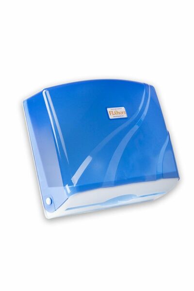 Flosoft F070 300 Adet Z Katlamalı Mavi Kağıt Havlu Dispenseri