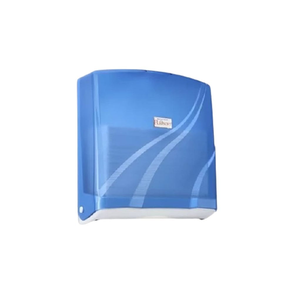 Flosoft F070 300 Adet Z Katlamalı Mavi Kağıt Havlu Dispenseri