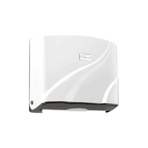 Flosoft F070 300 Adet Z Katlamalı Buz Beyaz Havlu Kağıt Dispenseri