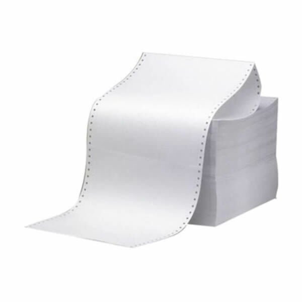 METEKSAN 16X6 1 NÜSHA BASKISIZ 4000 Lİ SÜREKLİ FORM KAĞIDI