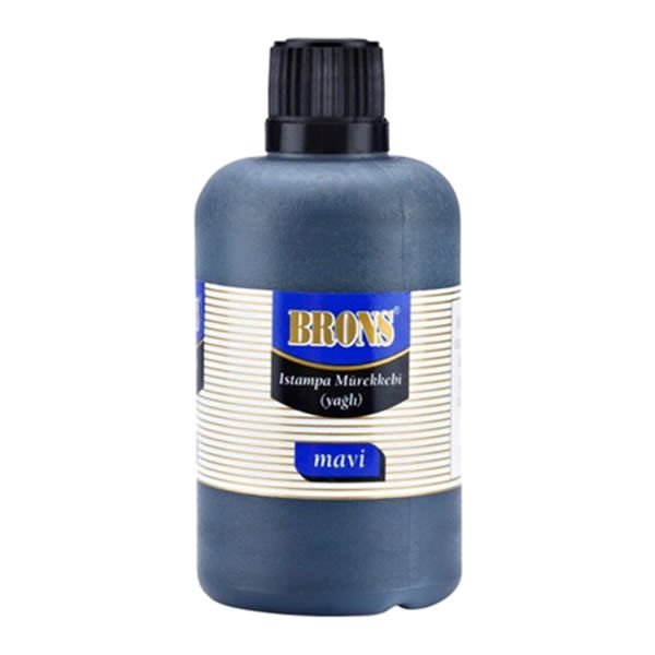 Brons BR-321 500 cc Mavi stampa Mürekkebi