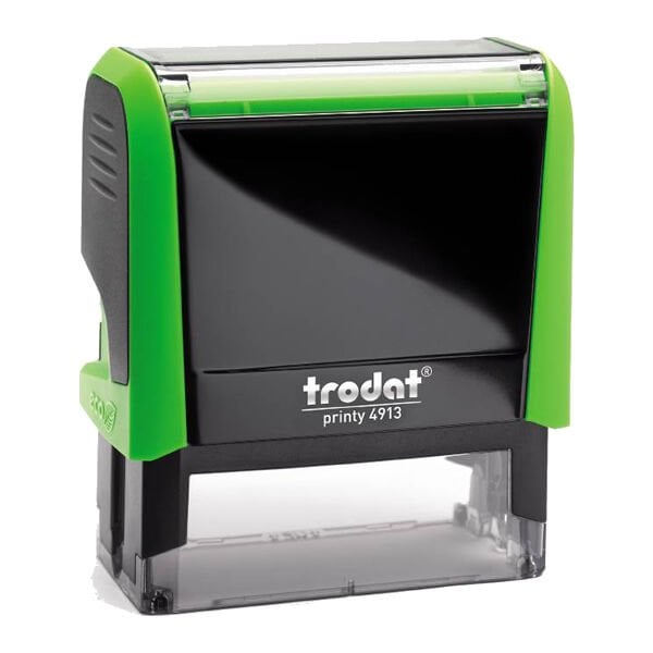 Trodat 4913 P4 Yeşil Gövde Standart Firma Kaşesi Boş Kaşe
