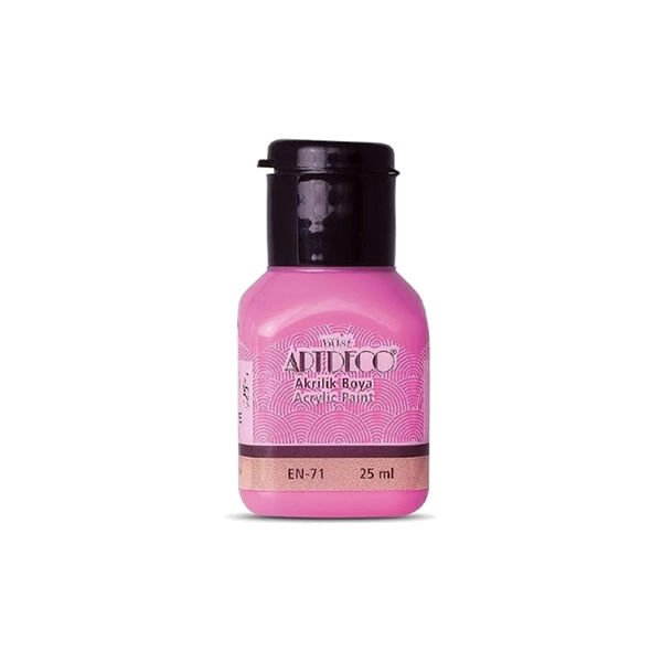 Artdeco 3604 25 ml Pembe  Akrilik Boya