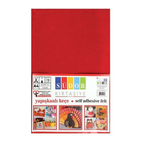 Südor SK34 50x70 250 gr 10 lu Keçe