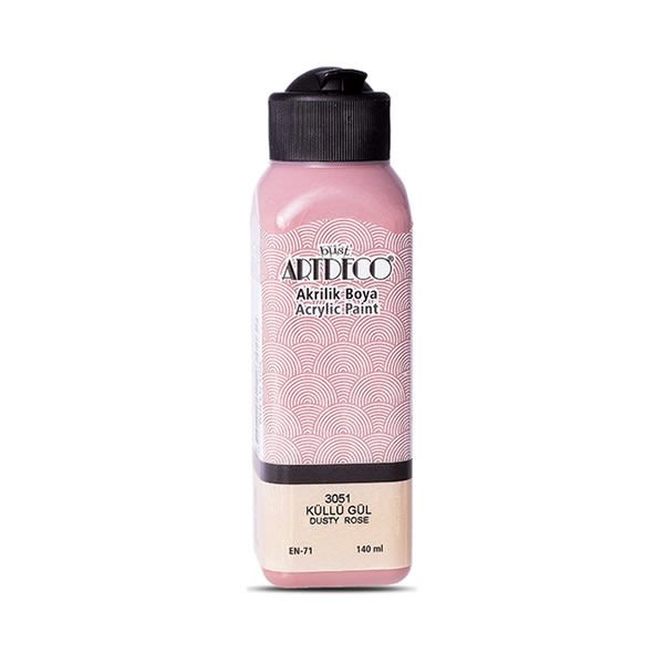 Artdeco 3051 140 ml Küllü Gül Akrilik Boya