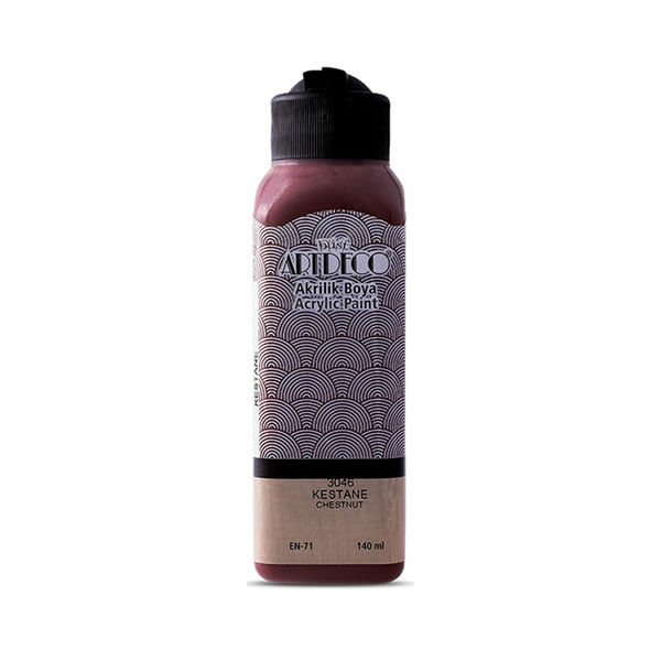 Artdeco 3046 140 ml Kestane Akrilik Boya