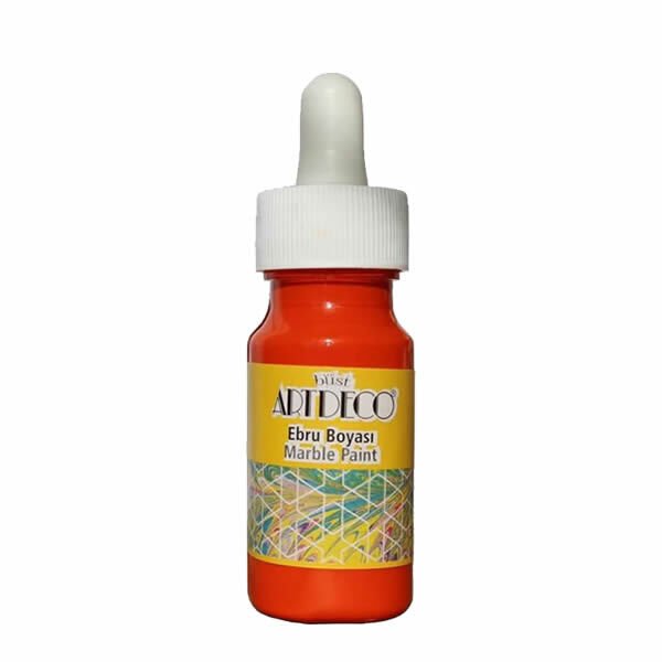 Artdeco 16B-03 30 ml Turuncu Ebru Boyası