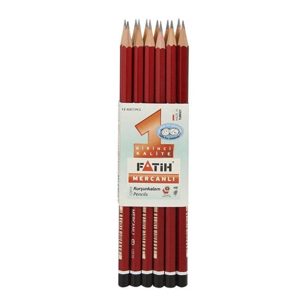 Fatih 12010 Mercanlı 12 Li Kurşun Kalem