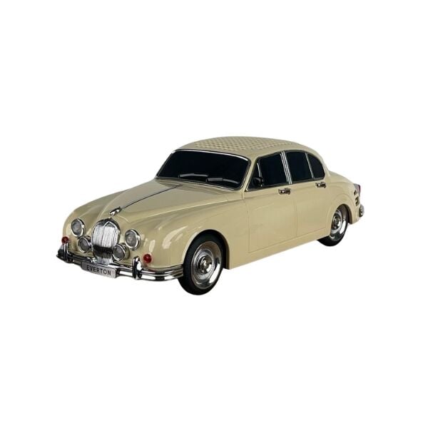 EVERTON RT-1958 Bej Arabalı Bluetooth Fm/Usb/Tf/Aux Şarjlı Nostaljik Radyo