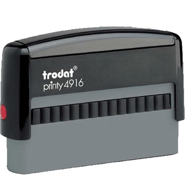 Trodat 4916 Siyah Gövde Iban Kaşesi Boş Kaşe
