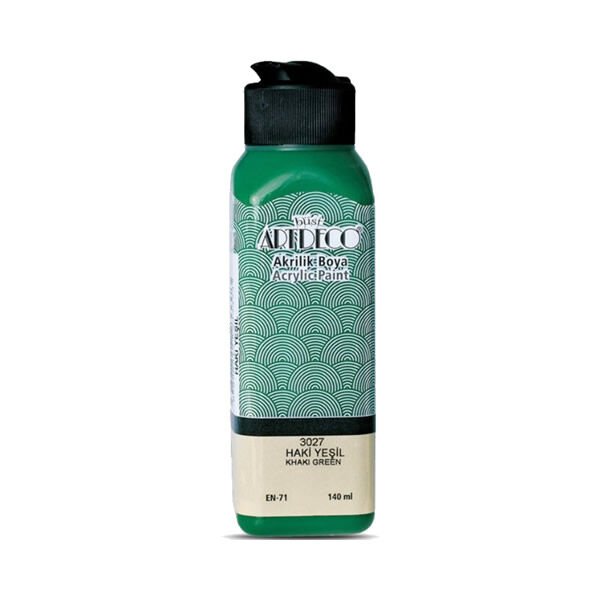 Artdeco 3027 140 ml Haki Yeşili Akrilik Boya